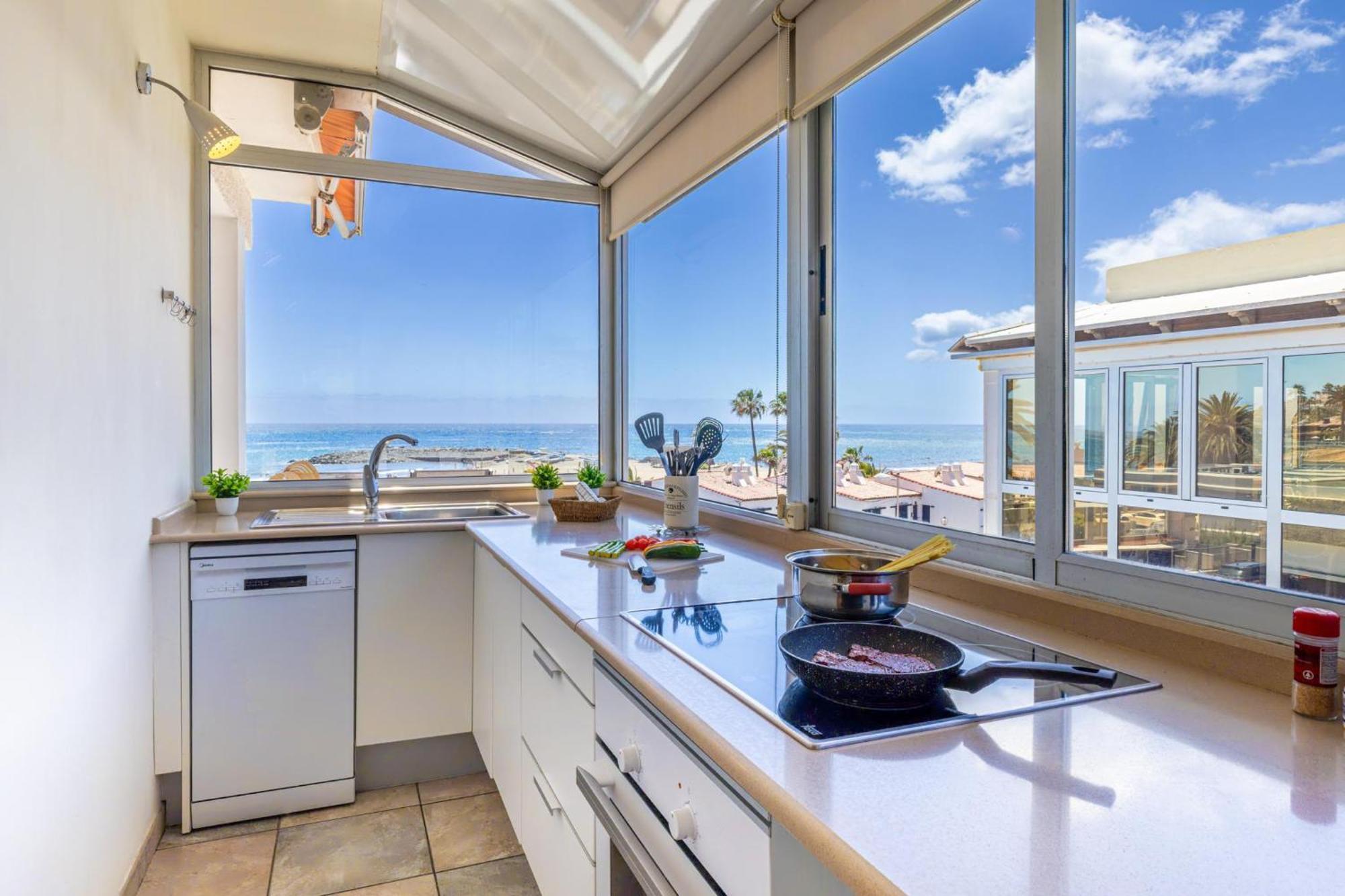 San Agustín Atico Apartamento Las Burras Playa מראה חיצוני תמונה