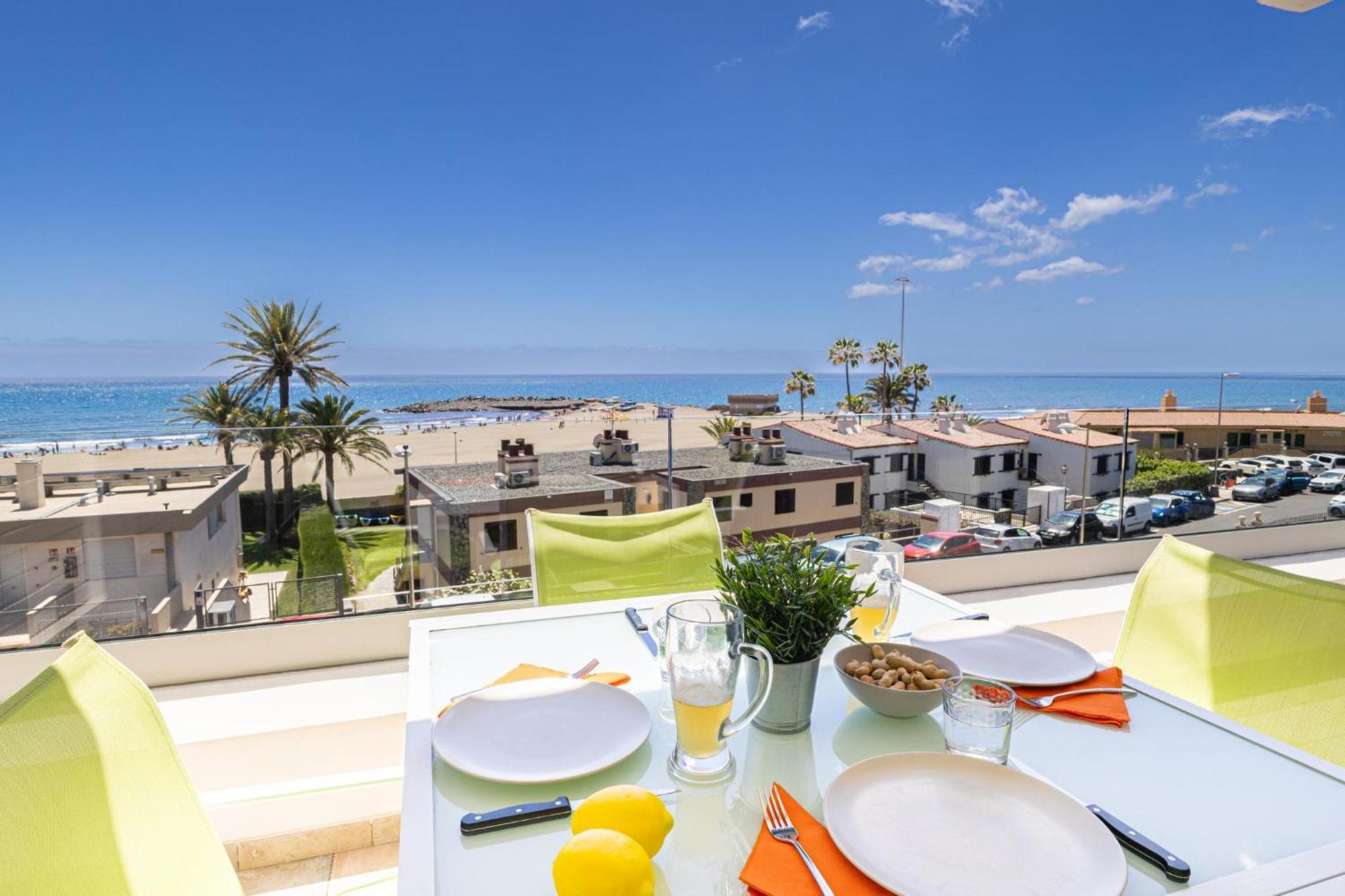 San Agustín Atico Apartamento Las Burras Playa מראה חיצוני תמונה